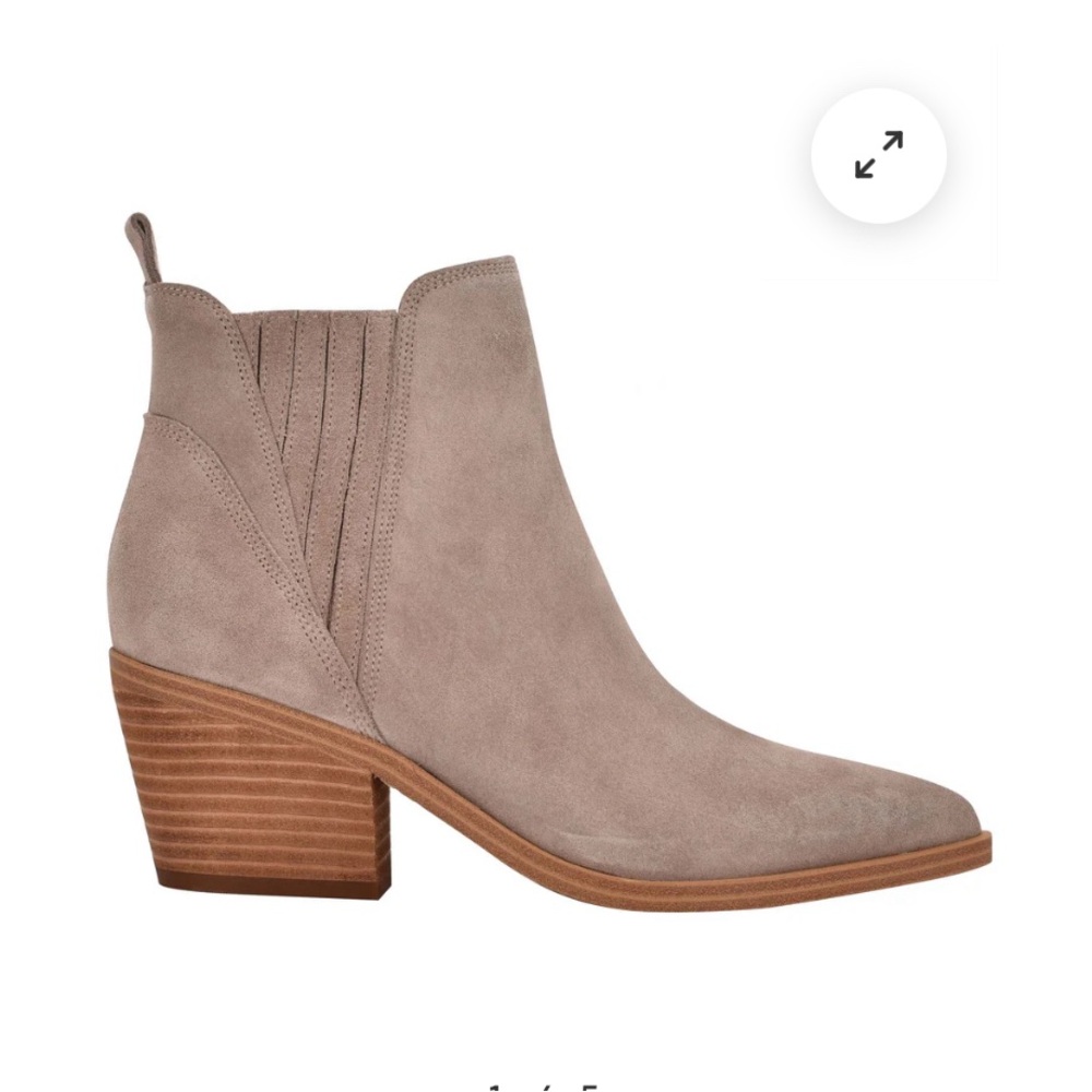 New! Marc Fisher Teona Pointy Toe Chelsea Bootie Sz‎ 6